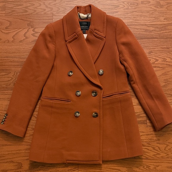 J. Crew Jackets & Blazers - J. Crew Double Cloth double breasted pea coat